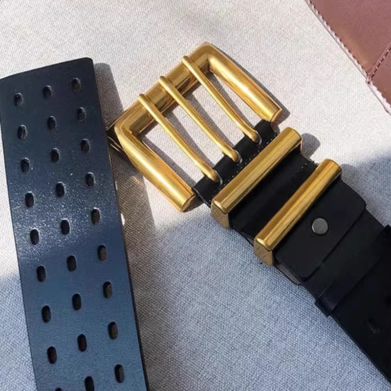 Highend s elegant Womens leather belt female Wide belt for Women gothic corset cummerbund Punk Cowboy Y2K belts 251013