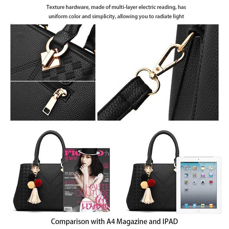 Classic Women Genuine Leather Bags High Quality Vintage Messenger Bags Luxury Women Tote Handbags for Ladies Shopper Female BagL251023