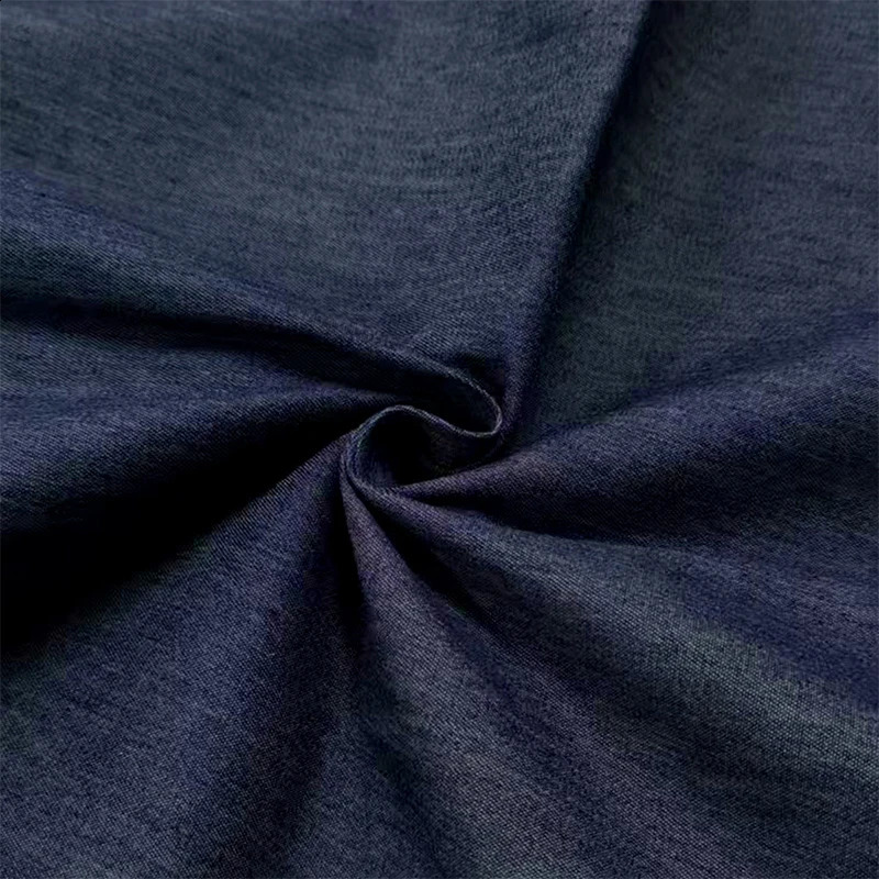 Fashion Denim HLine High Waist Skirts Spring Summer Loose Solid Color Pockets Maxi Skirt For Women 251017