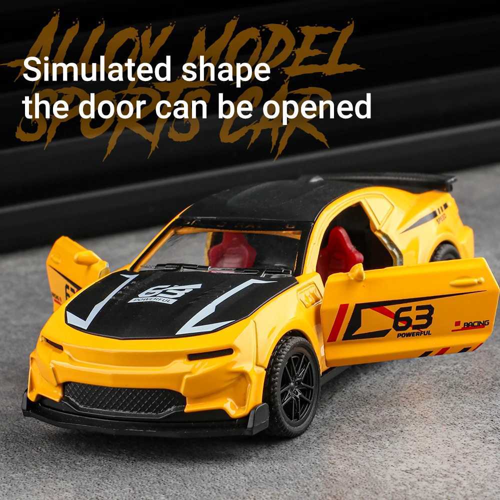 143 Diecast Alloy Car Model Childrens Toy Car Open the door Decoration Cool Racing Car Boy toys Gift for KidsT251023