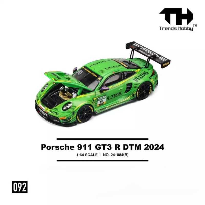Trends Hobby 164 911 GT3 R DTM 2024 Alloy Car ModelT251023