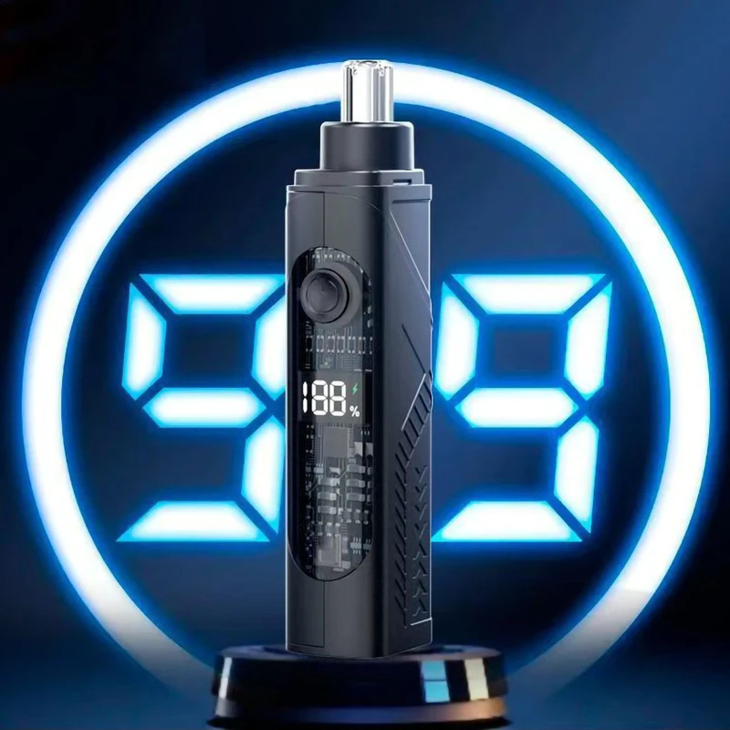 Electric Nose Hair Clipper Rechargeable Automatic Shaving Nose Trimmer Unisex Professional Washable Painless Nose Hair Trimmer 251023 - view 4