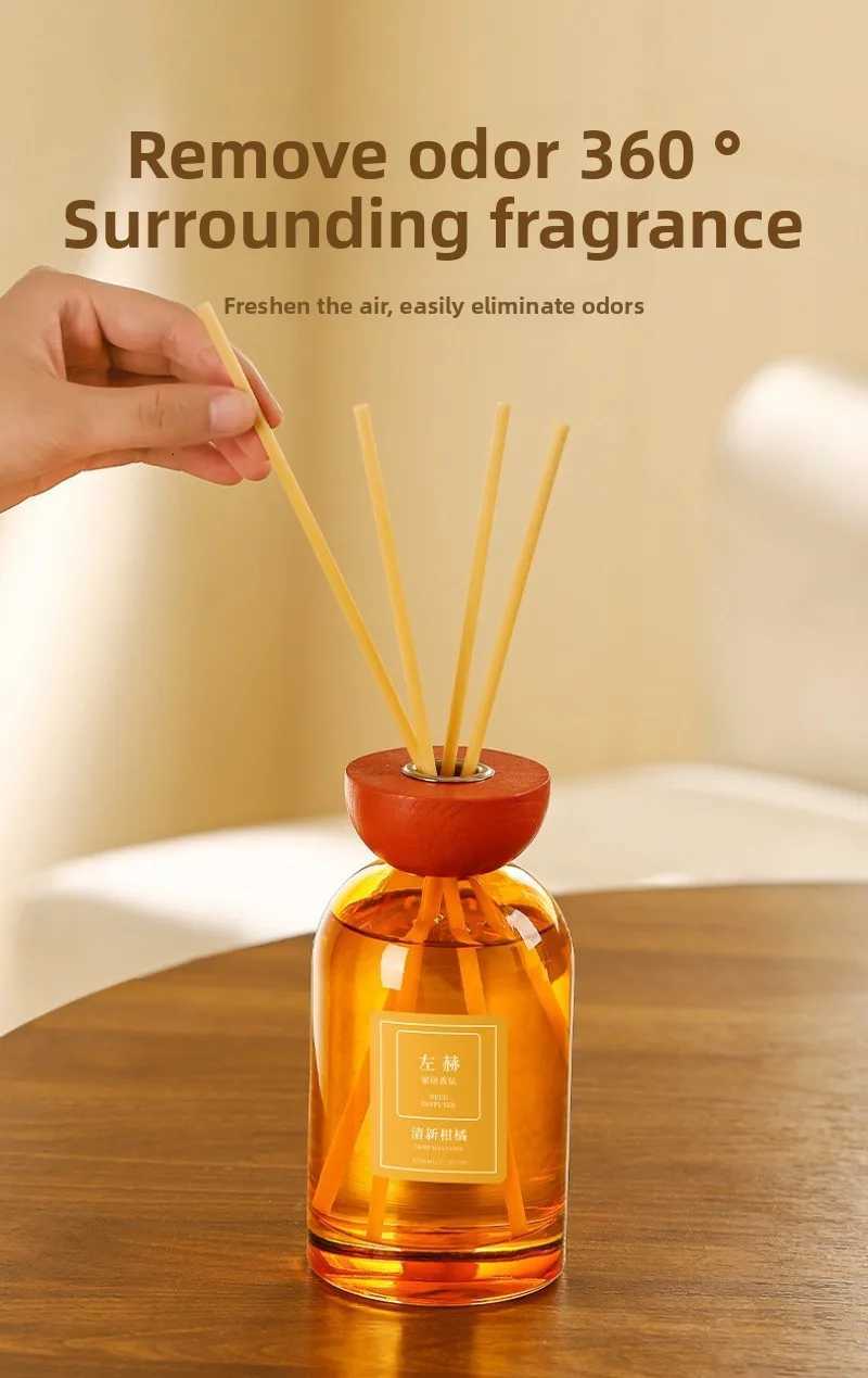 Premium Oud Agarwood Reed Diffuser for BathroBedro Luxury Flameless AirFreshener with Natural Essential OilLongLa Y251023
