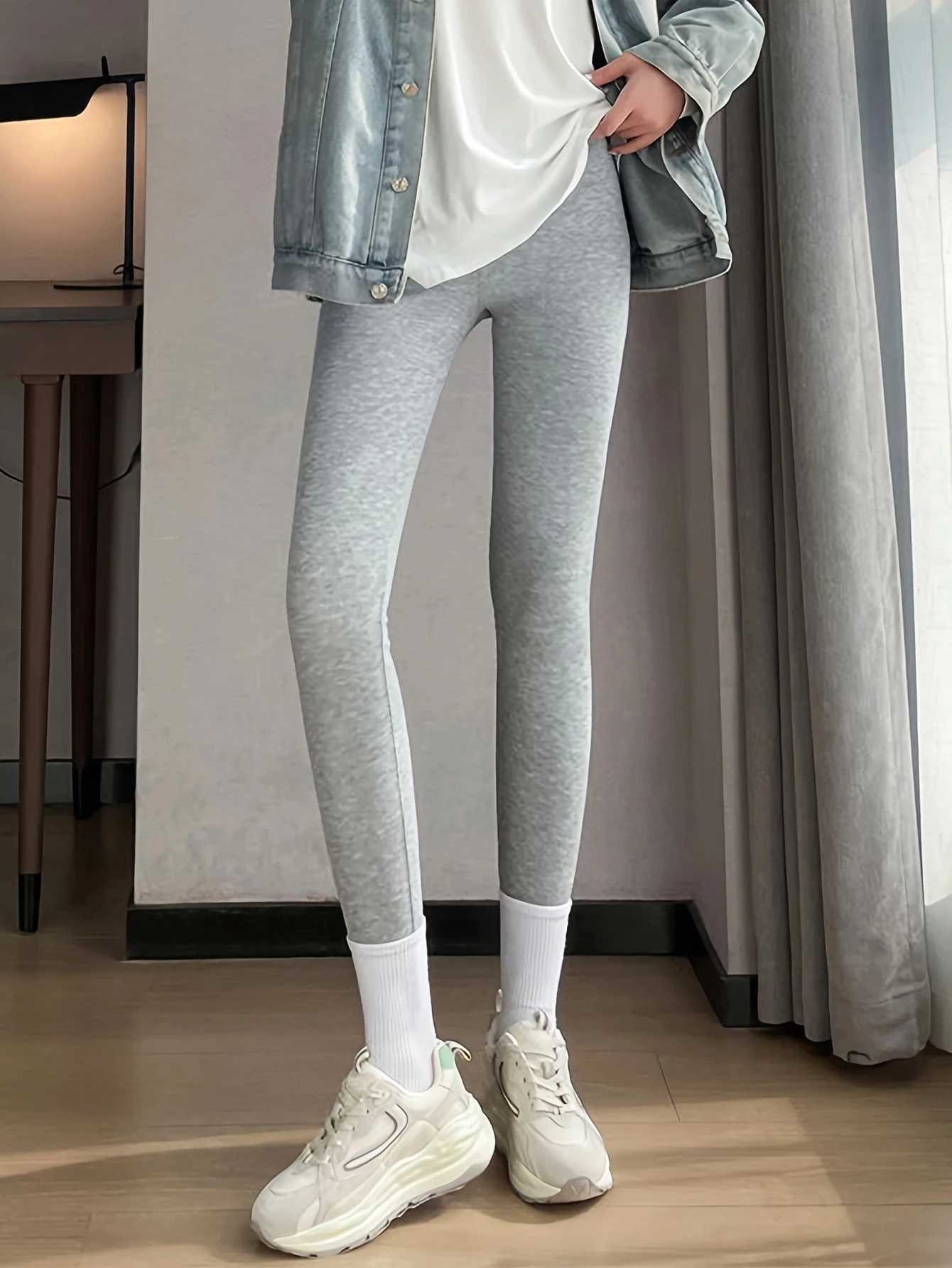 Autumn And Winter New Sales Of Pants Threaded Slim Ninepoint Pants Women Popular Vertical Stripes With All The Leggings WomenT251023