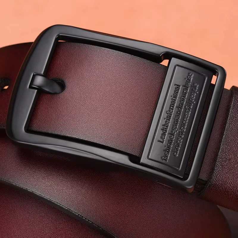 Mens belt suitable for daily commuting gatherings and gift giving easy to match with jeans or casual pants exquisite beltXJ251023