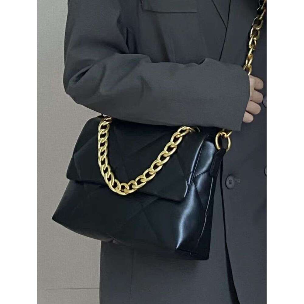 Evening Bags Cross Body 22Ss ladies Double purse Classic Medium Flap Quilted Bag Gold sliver Hardware Turn Lock Crossbody Women Shoulder Handbag 25cm 