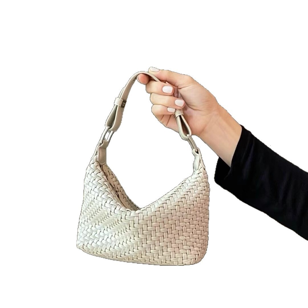 Luxury Brand Designer Bag Niche Woven Handbag For Women 2025 New Versatile Casual Handheld Crossbody Bag With High-End Feel Single Shoulder Bag