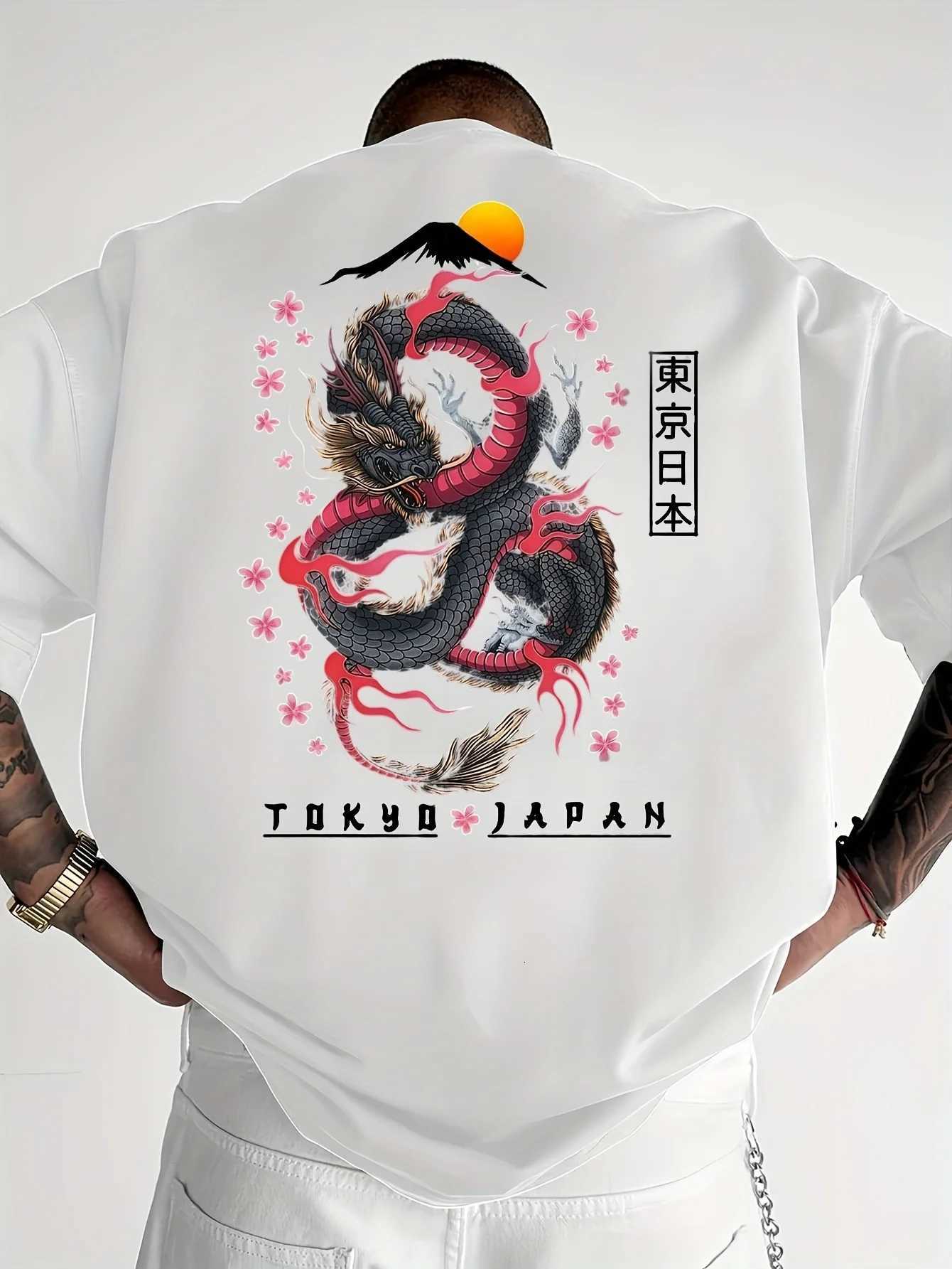 Creative Pattern Printed Tshirt Mens Summer Sweatabsorbing Breathable Top Outdoor Shortsleeved Trendy Mens ClothingXJ251023