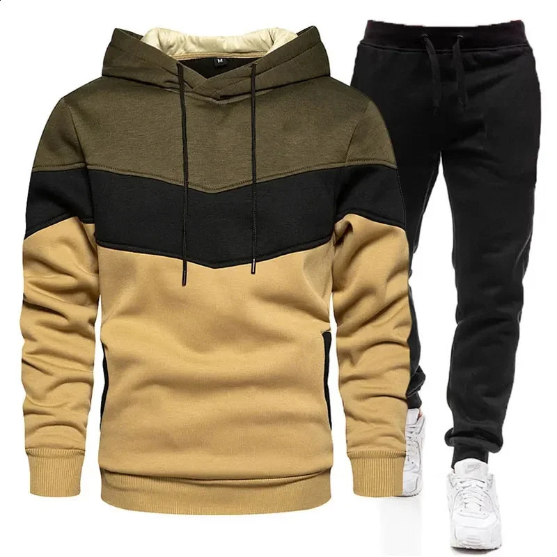 Mens Womans Fashion Leisure Sportswear Outdoor Hoodie Set Sports y HoodiePants Clothing 251023
