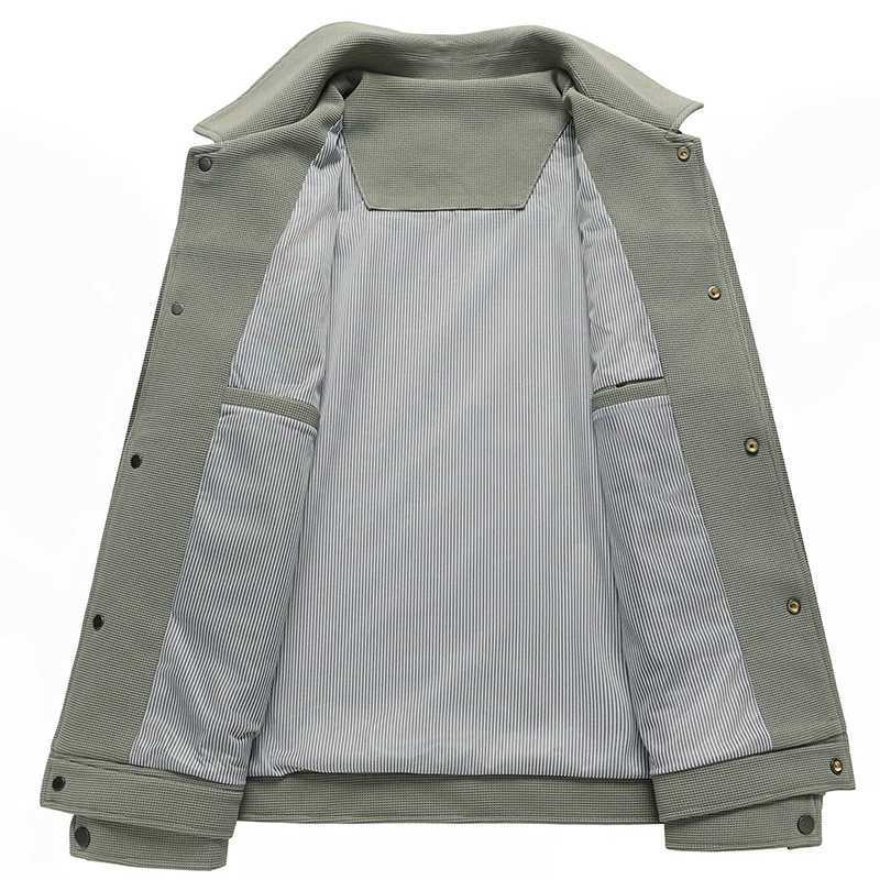 New Mens Fashion Classic Business Travel Trend Solid Color British Style Outdoor Travel Work Executive Casual Jacket W251023