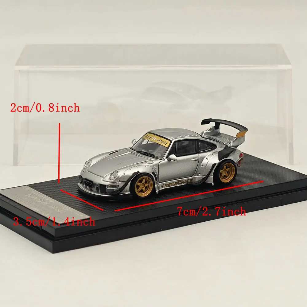 SW 164 Scale RWB 993 911 RAUHWelt Heavenly 89 Short Wing Racing Sports Model Diecast Model Car Miniature Collection Auto GiftT251023