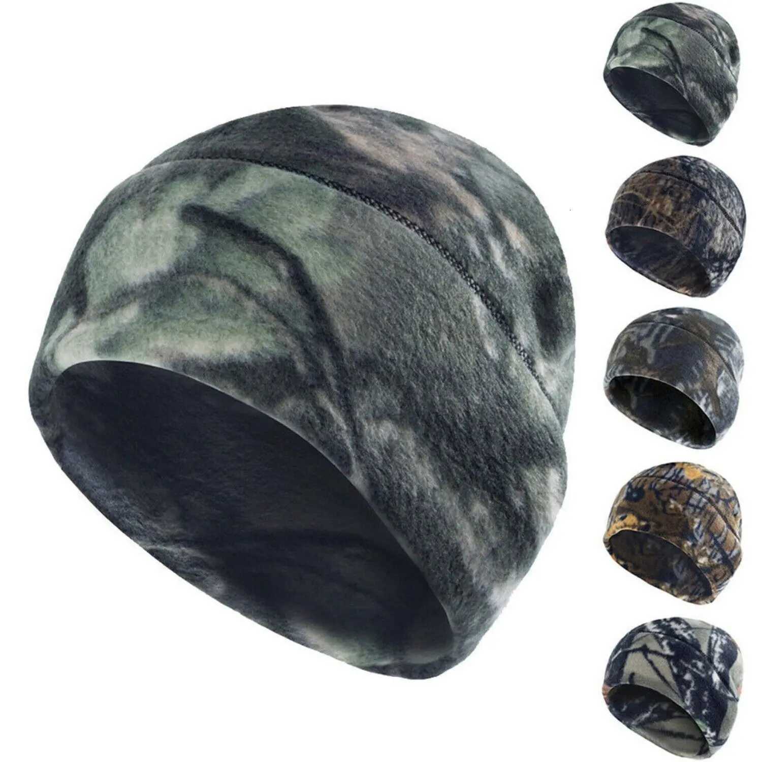 Winter Warm Fece Hat Windproof Military Tactical Beanie Skl Men Wen Thermal s Cold Proof Skiing Hiking Beanies HatW251023