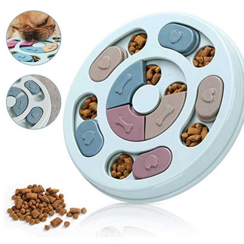 Pet Feeder Dog Educational Toys Increase Puppy Intellectual Food Dispenser Interactive Educational Feeding Toys Y251023