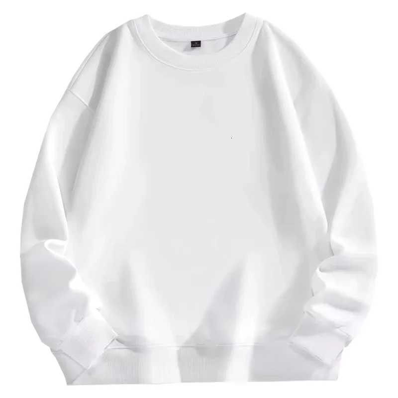 Loose Casual Sweatshirt Mens Solid Color Autumn and Winter Hotselling Simple and Comfortable Unisex Roundneck SweatshirtT251023