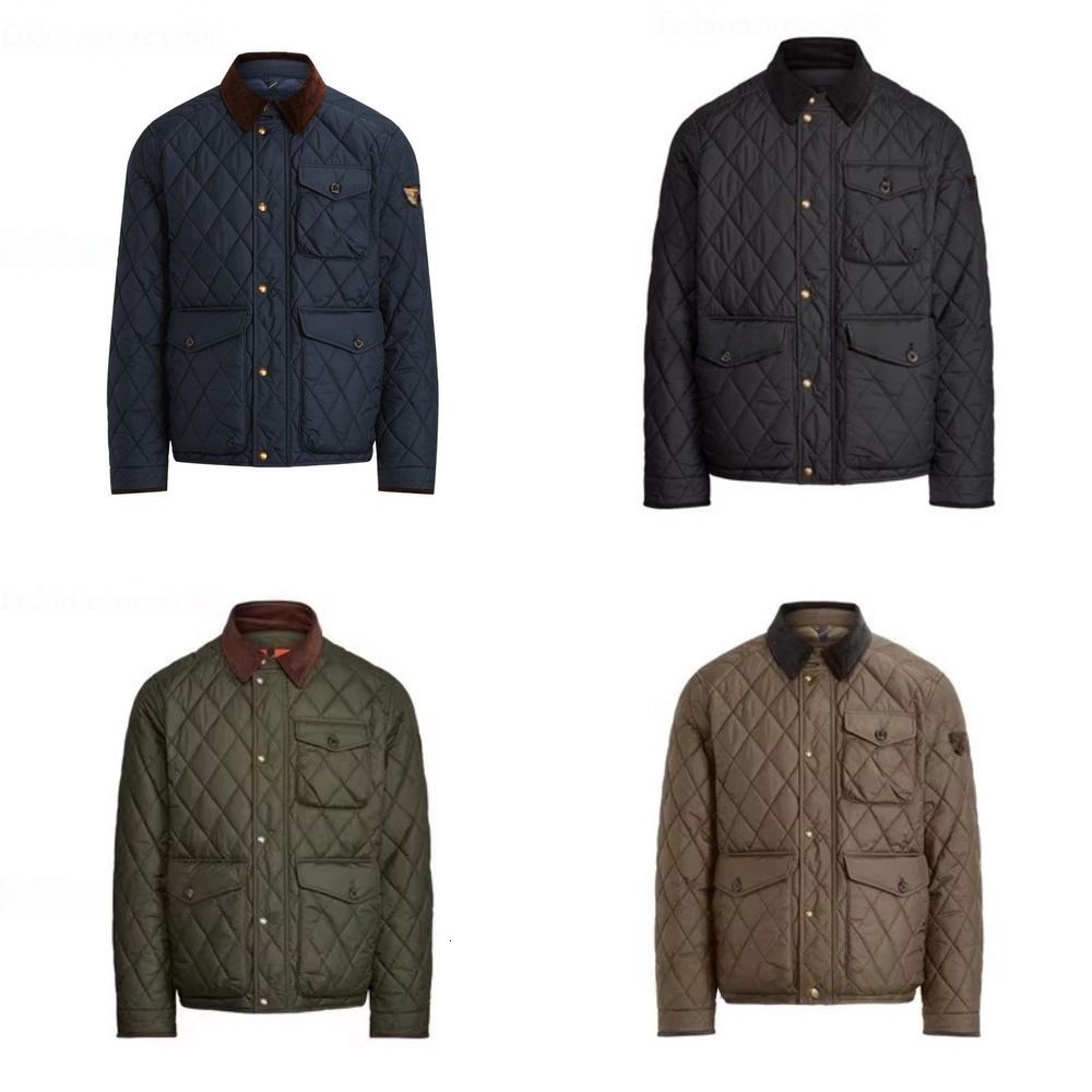 Jacket Mens Mens Jacket Winter New Collection Commuter Classic Anti Staining Quilted Jacket Star Style High Grade Top Jacket