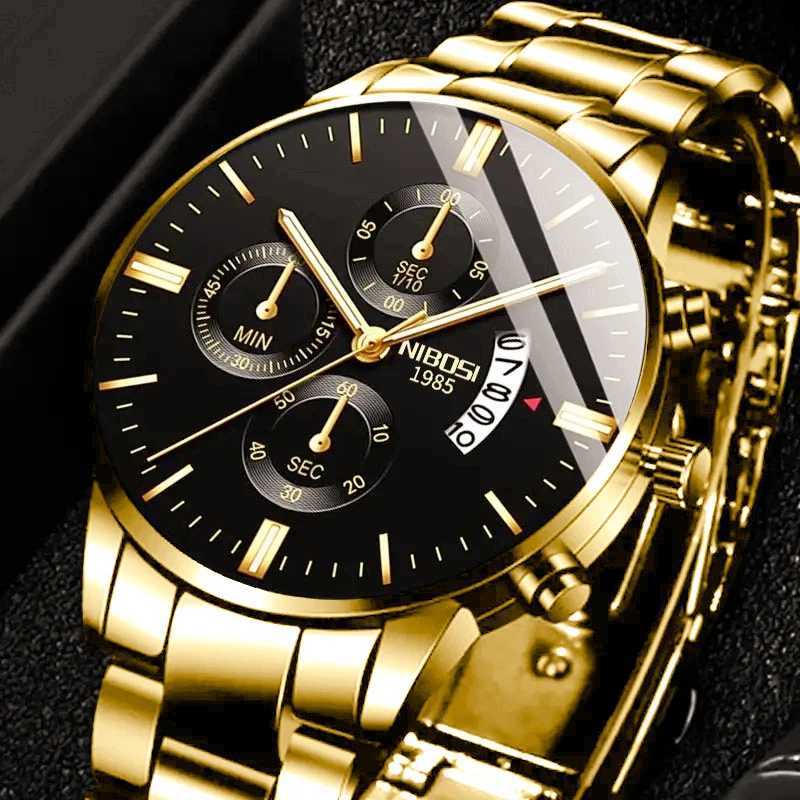 NIBOSI Mens Watches Top Brand Luxury Famous Mens Dress Watch Fashion Casual Military Quartz Wristwatches Saat Relogio MasculinoL251023