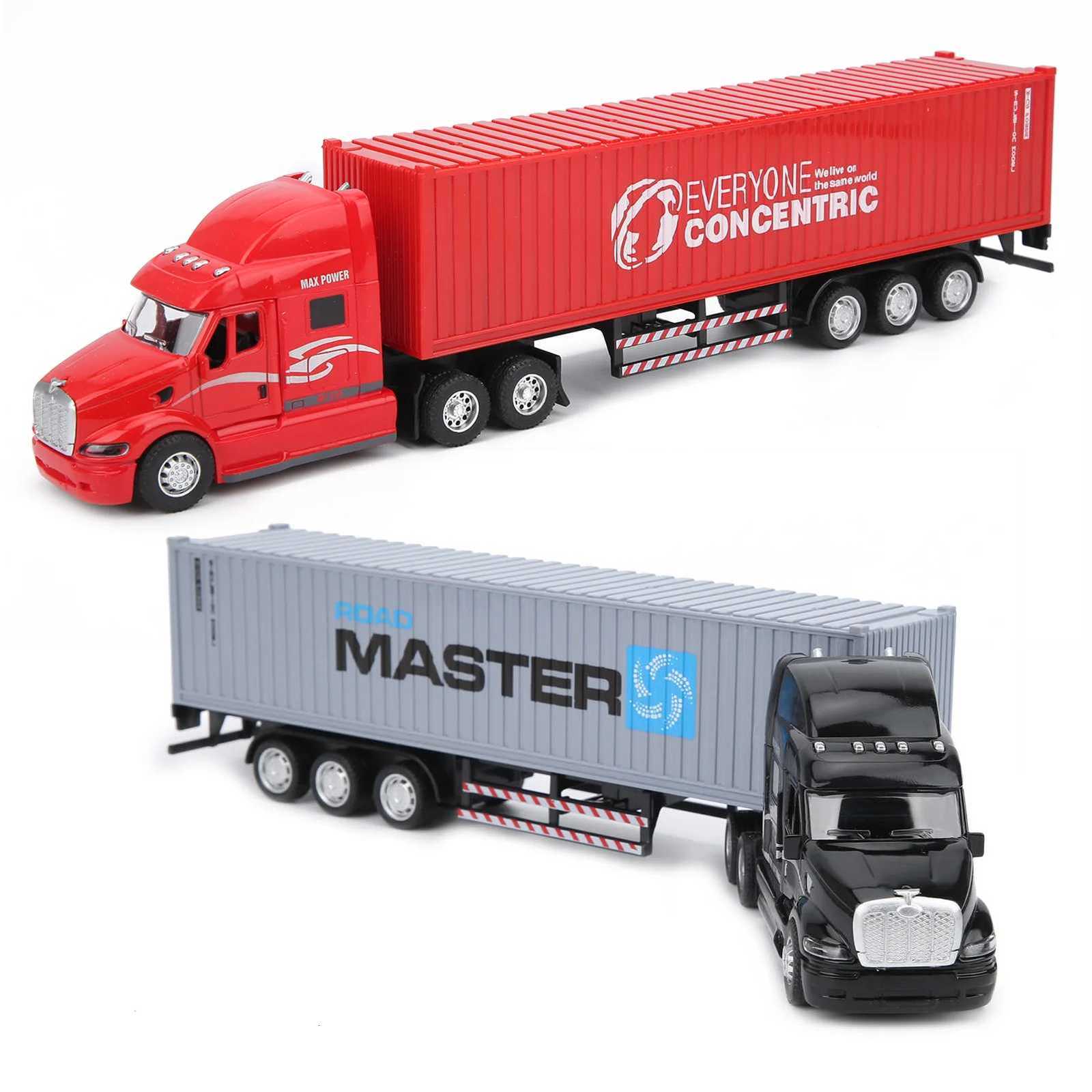 Alloy Car Model Alloy Simulation Container Car Model Children Kid Pull Back Car with Sound Light Children Car Simulation CarT251023