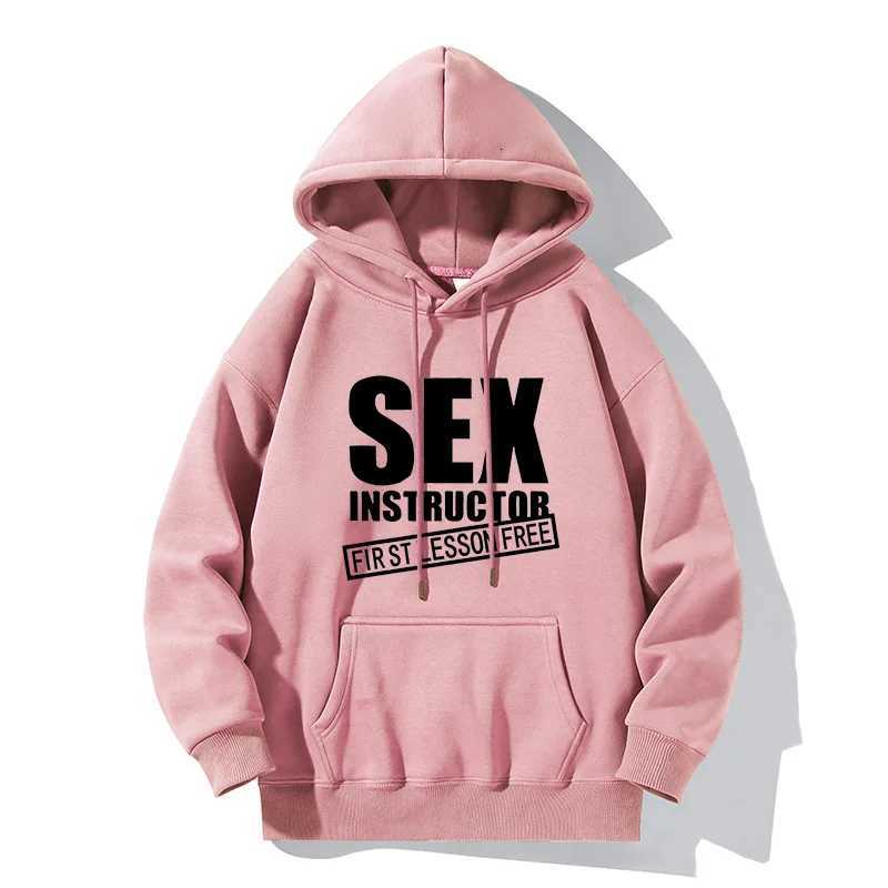 Funny Text Print Hooded Pullover High Quality Hoodie Outdoor SweatshirtT251023
