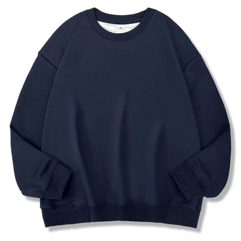 2025 New Women Simple Pullover Female Fashion Harajuku Streetwear Solid Color ONeck Hoodie Autumn Winter Loose Casual Tops J251021