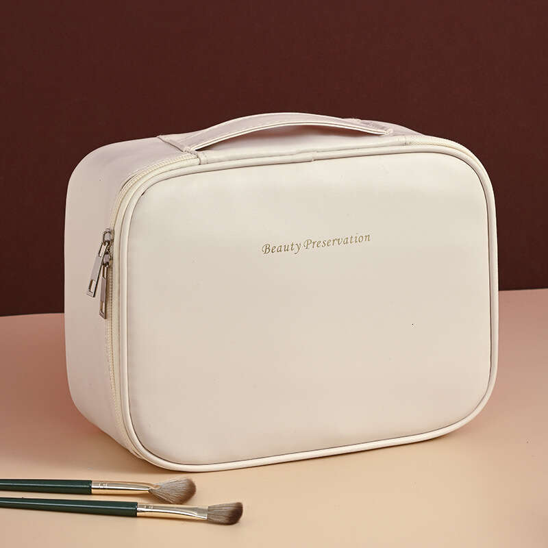 New Freestyle Partition Makeup Large Capacity High-end Multi-functional Cosmetic Toiletry Storage Bag