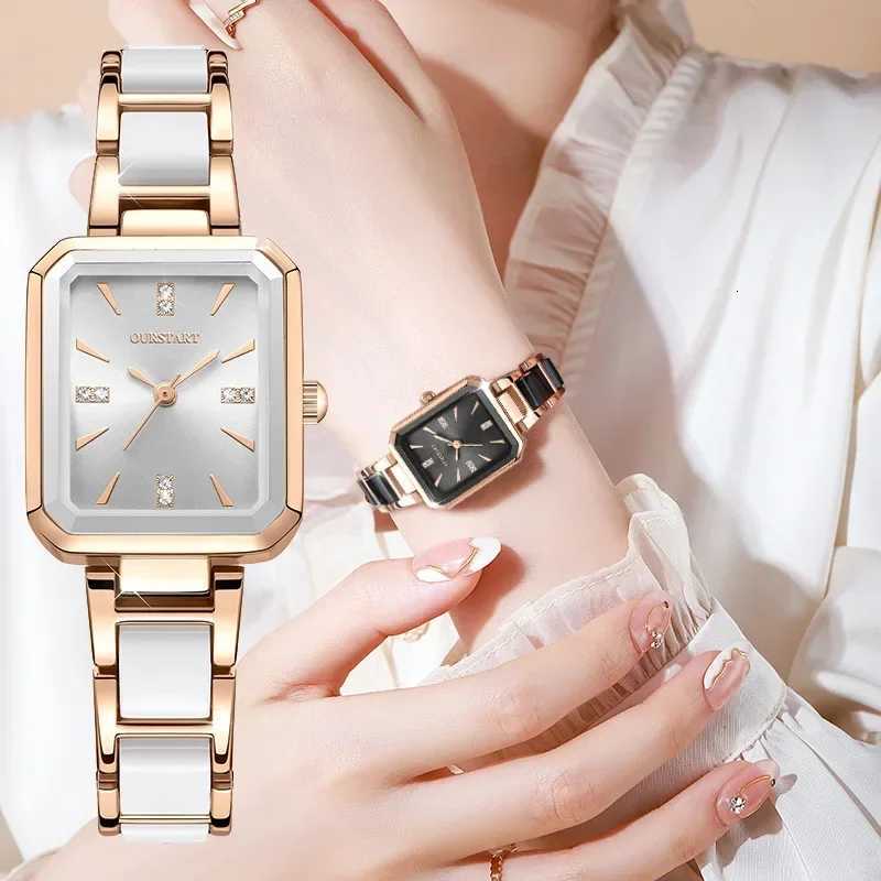 Fashion Elegant Women Watch Versatile Square Dial Quartz Watches Luxury Ladies Gifts Wristwatches Reloj Mujer Montre Femme L251023