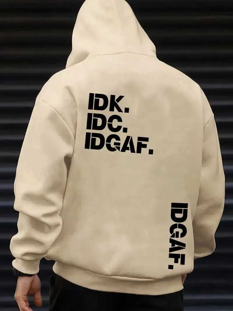 The new mens hoodie for Spring and Autumn 2025 is comfortable soft casual and fashionable with letter printsT251023