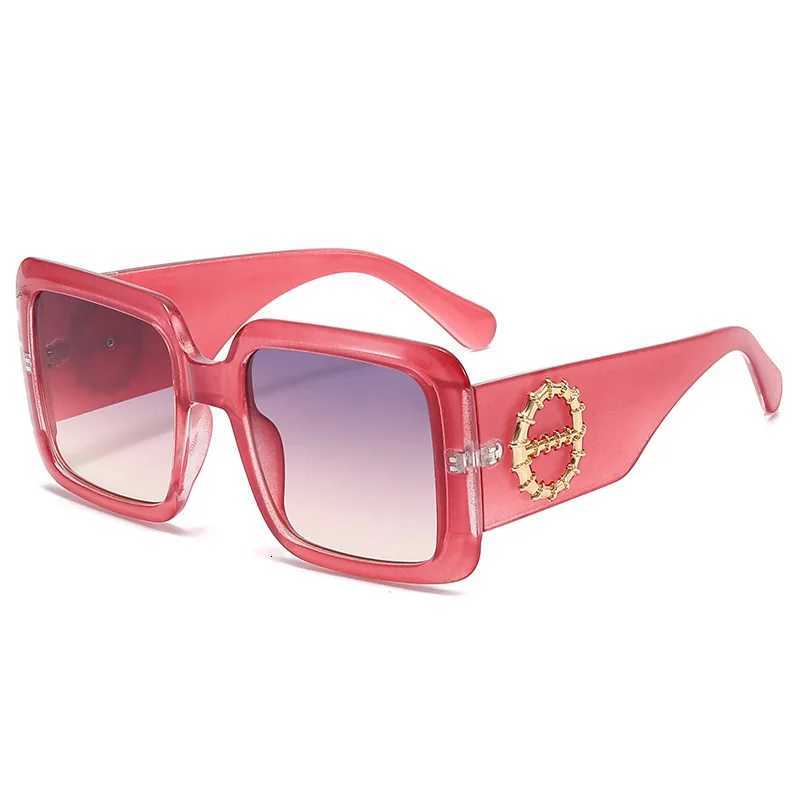 New Oversi Square Sunes Wen Fashion New Vintage Big Frame S Men Sun es UV400 Eyewear Ocos Gafas De SolW251023