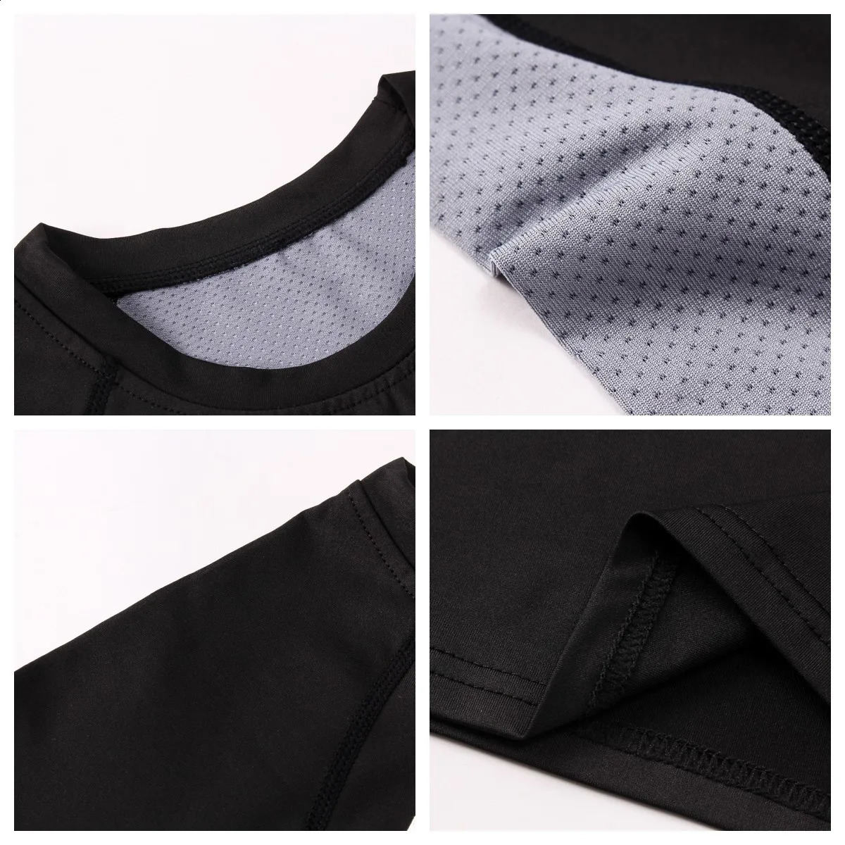 Winter Men Long Sleeve Running Sports T Shirt Clothing Mens Thermal Muscle Bodybuilding Gym Compression Quick dry Tights 251023