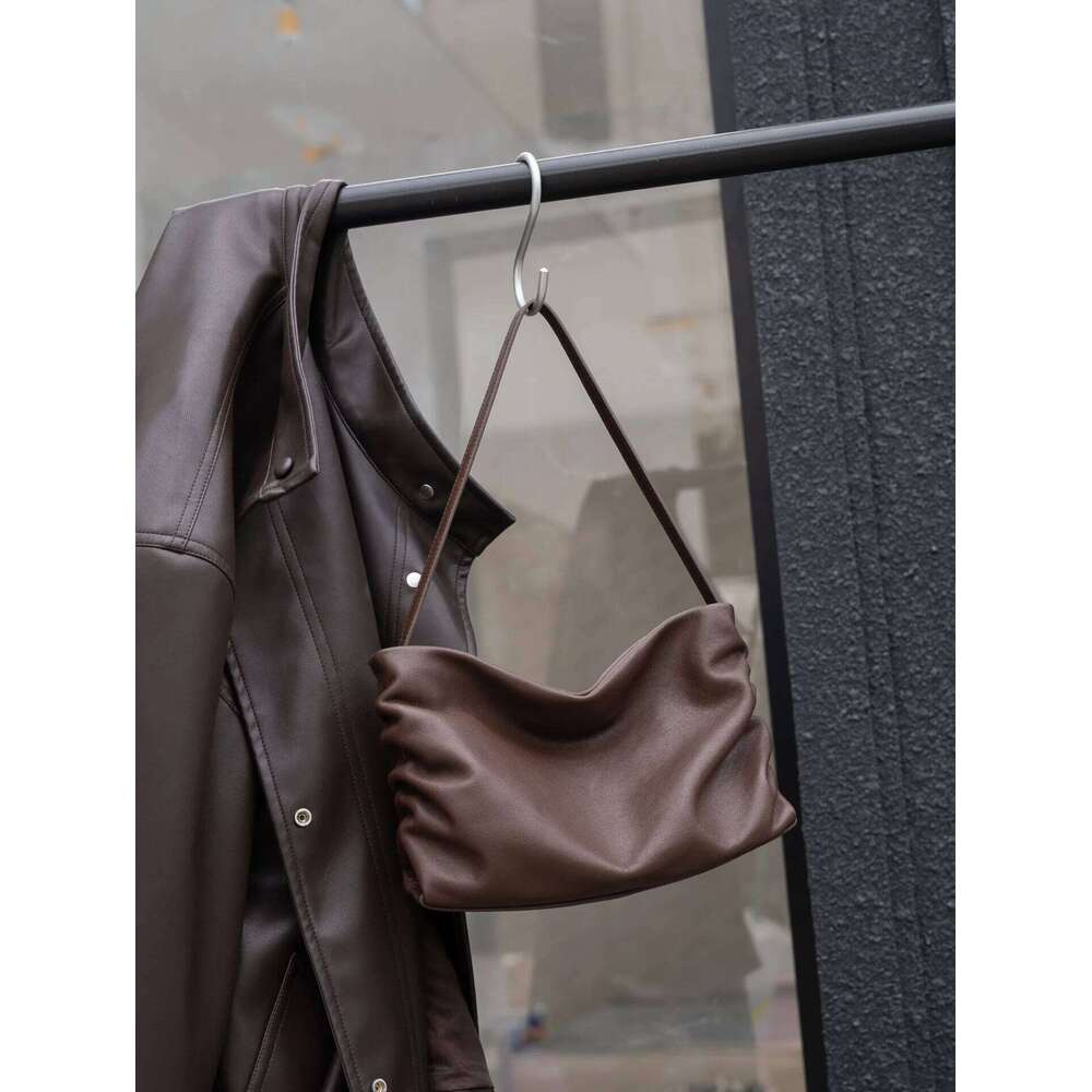 Genuine Grade Sheepskin Leather Women's Shoulder Designer Brand High Quality Female Handbag Shoppiing Bag