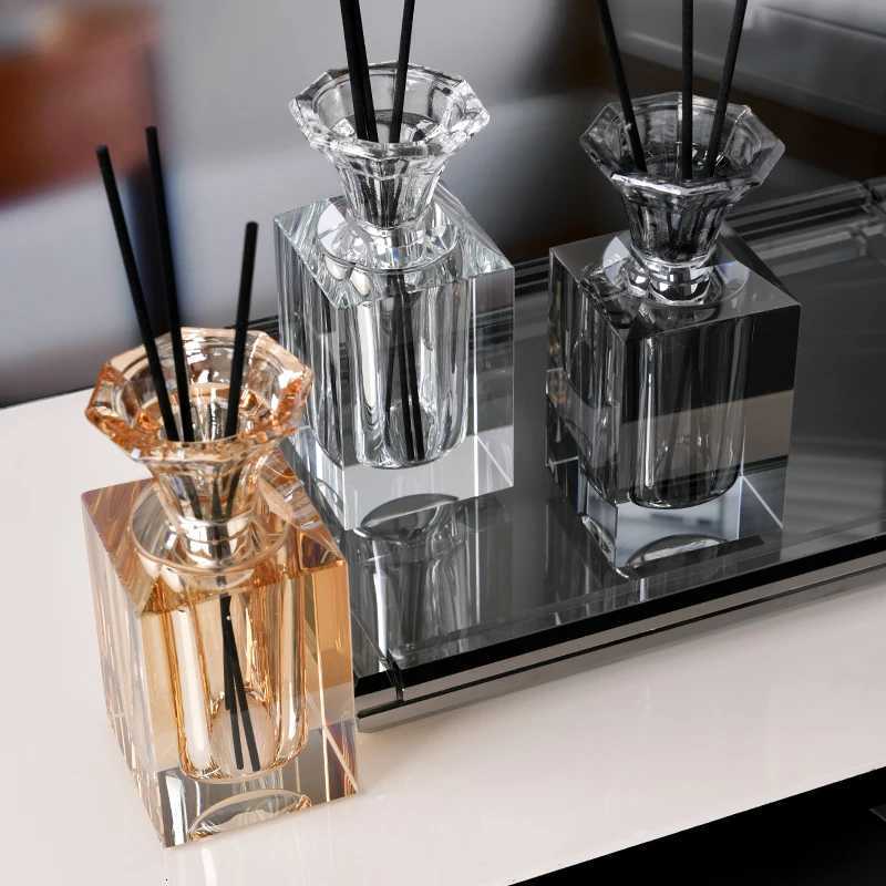 Highgrade Crystal Aratherapy Bottle Empty Bottle He Ro Essential Oil Aratherapy Diffuser Bottle Off Fragrance Decor Y251023