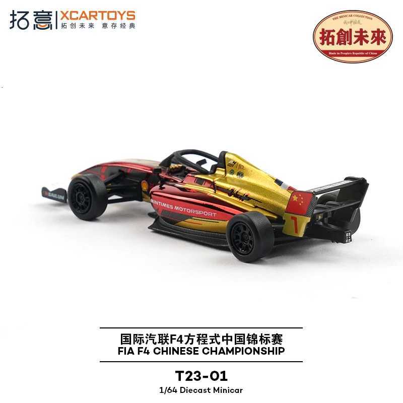 Xcartoys 164 FIA F4 CHINESE CHAMPIONSHIP Diecast Car Model Vehicle Collection Gifts For AdultsT251023