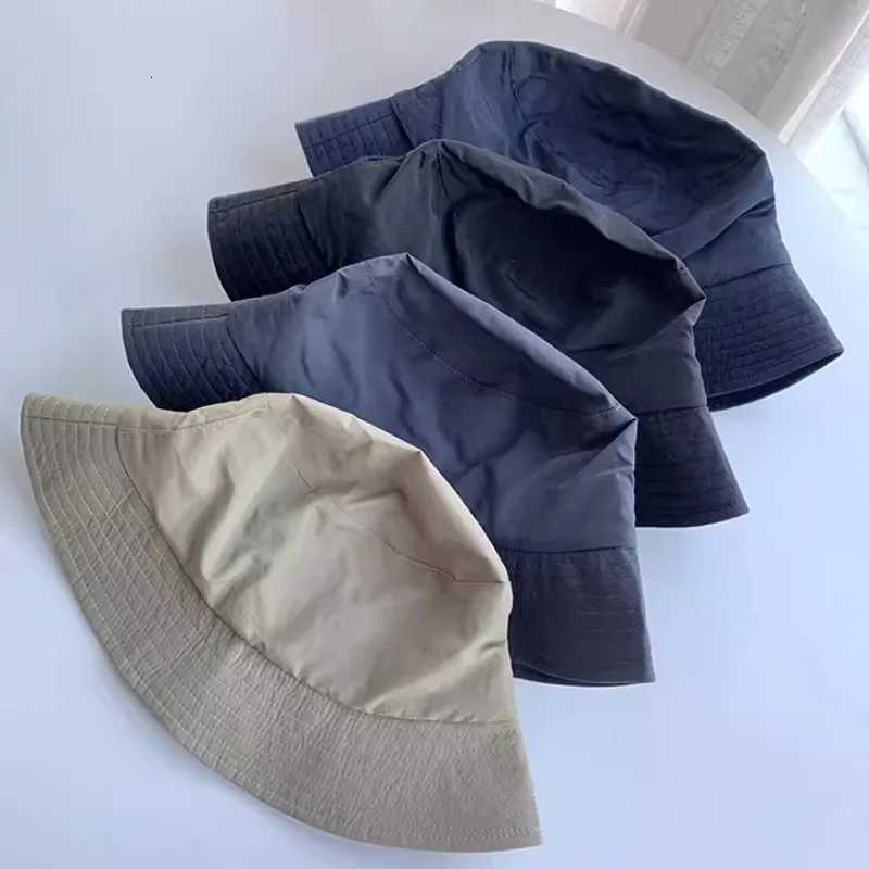 Men Large Size XXL 65cm Bucket Hats Plus Size XL 63cm Sun Hats Wen Big Waterproof Fisherman Summer Sunscreen PanamaW251023