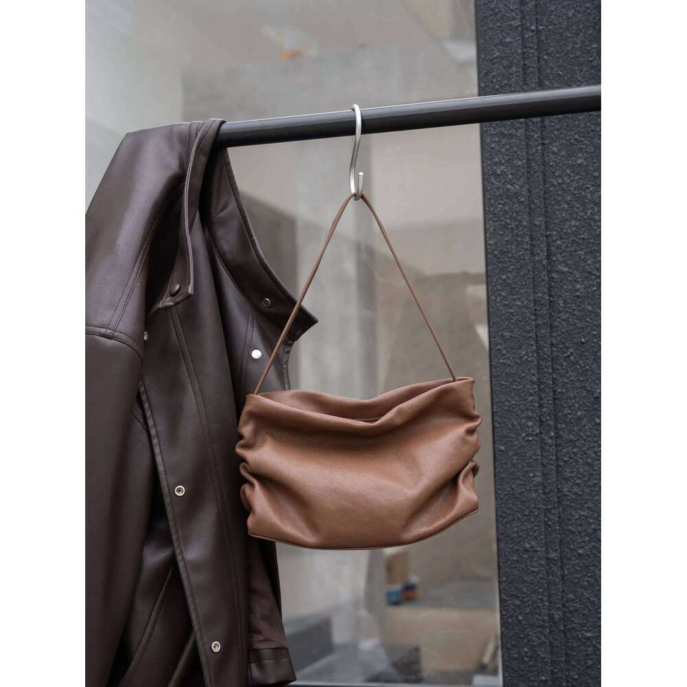 Genuine Grade Sheepskin Leather Women's Shoulder Designer Brand High Quality Female Handbag Shoppiing Bag