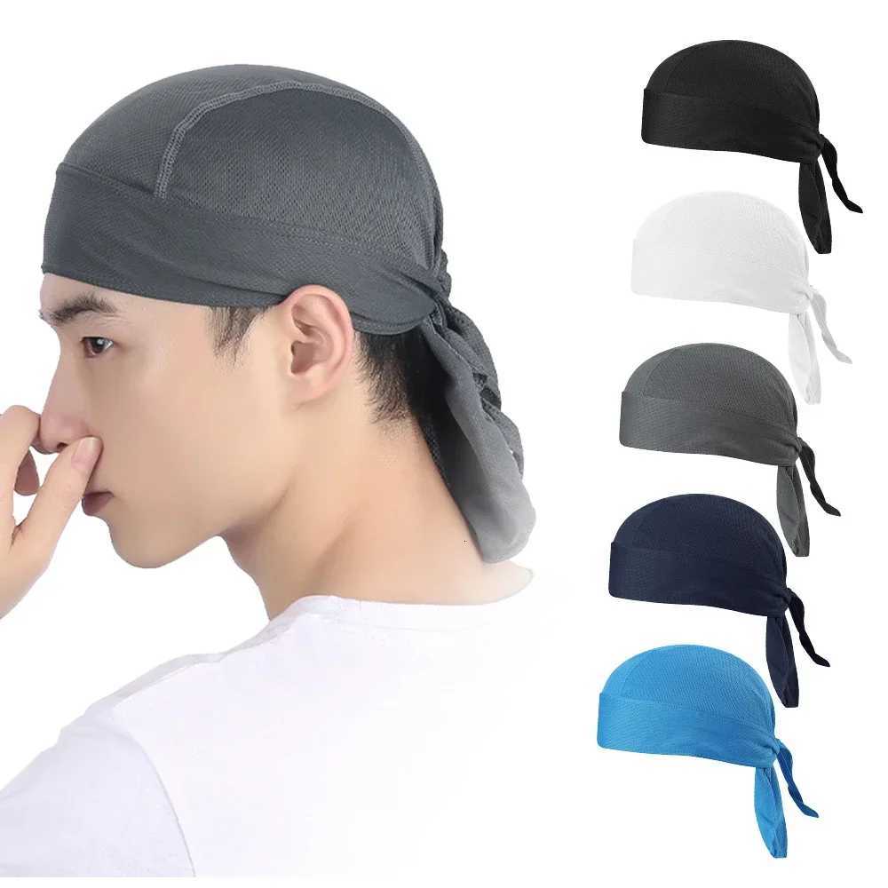 Bicyc Sweating Beanie Cycling scarf band Quickdry Pirate Hat Beanie Hat for Outdoor Cycling MotorcyclingW251023