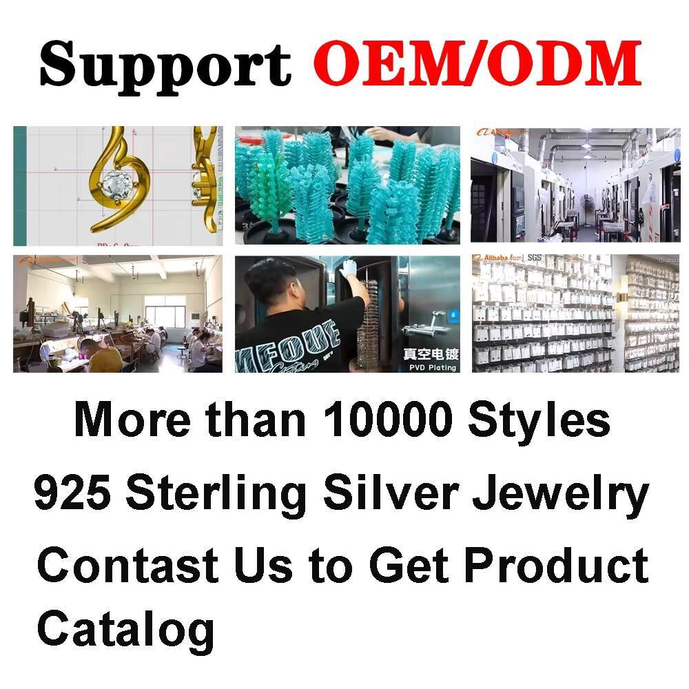 Nabest Luxury 925 Sterling Siver GRA Certified VVS D Color Moissanite Ring Engagement Wedding Rings Fine Jewelry Wholesale