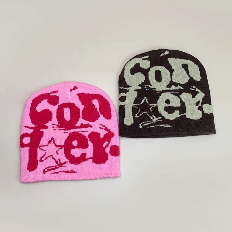 Personal European Style Letter Knitted Hats Autumn and Winter New Unisex ins Warm Hip Hop Versatile Y2K Fashion Casual BeaniesXJ251023