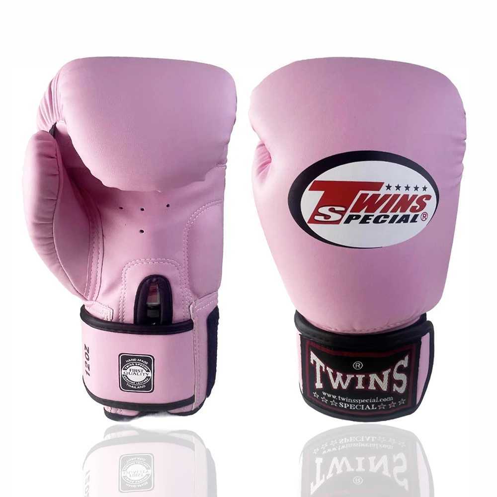 Twins 8OZ 10OZ 12OZ 14OZ 16OZ Men Women Kids PU Leather Kick fighting punch Boxing Gloves Karate Muay Thai MMA Boxing Gloves Y251023