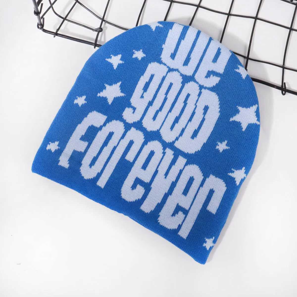 Letter Knitted Hat Winter Warm Beanie Hat Beanie Workwear Hat Men and Women Hip Hop Kanye Female Letter Outdoor FashionXJ251023