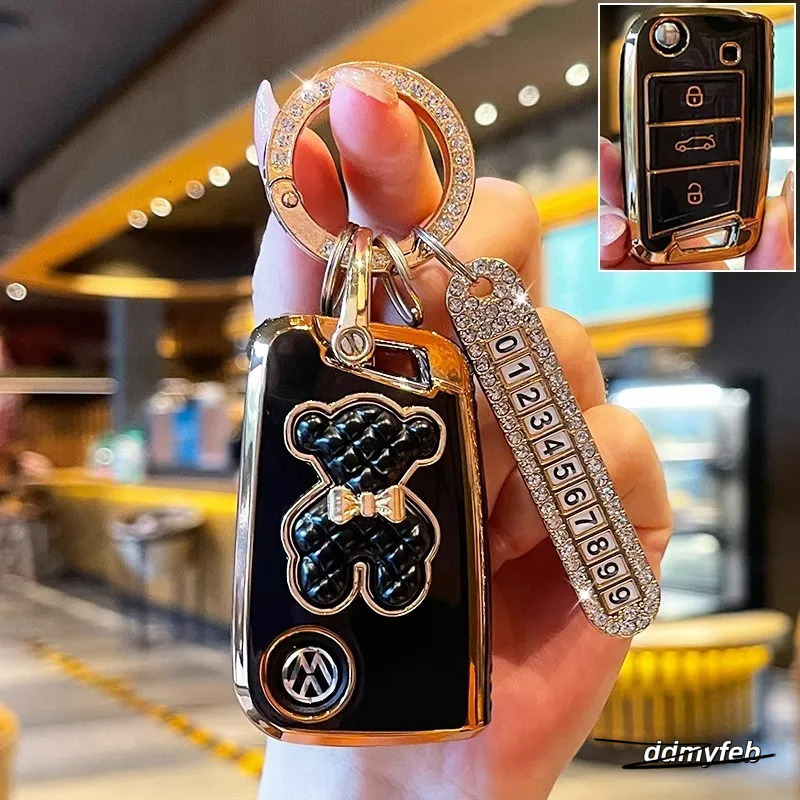 Protective Car Key Fob Case: Durable Shell For Sagitar, Lavida Plus, Tiguan L, Bora, And More Ddmyfeb