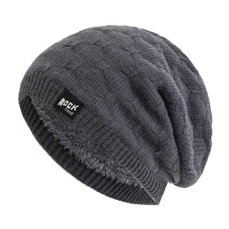 1pc unisex Stretchy Leisure Beanie hat with Ribbed BrimSoft Fashionable Warm Winter Knitt Pullover capSuitable for Daily WearXJ251023