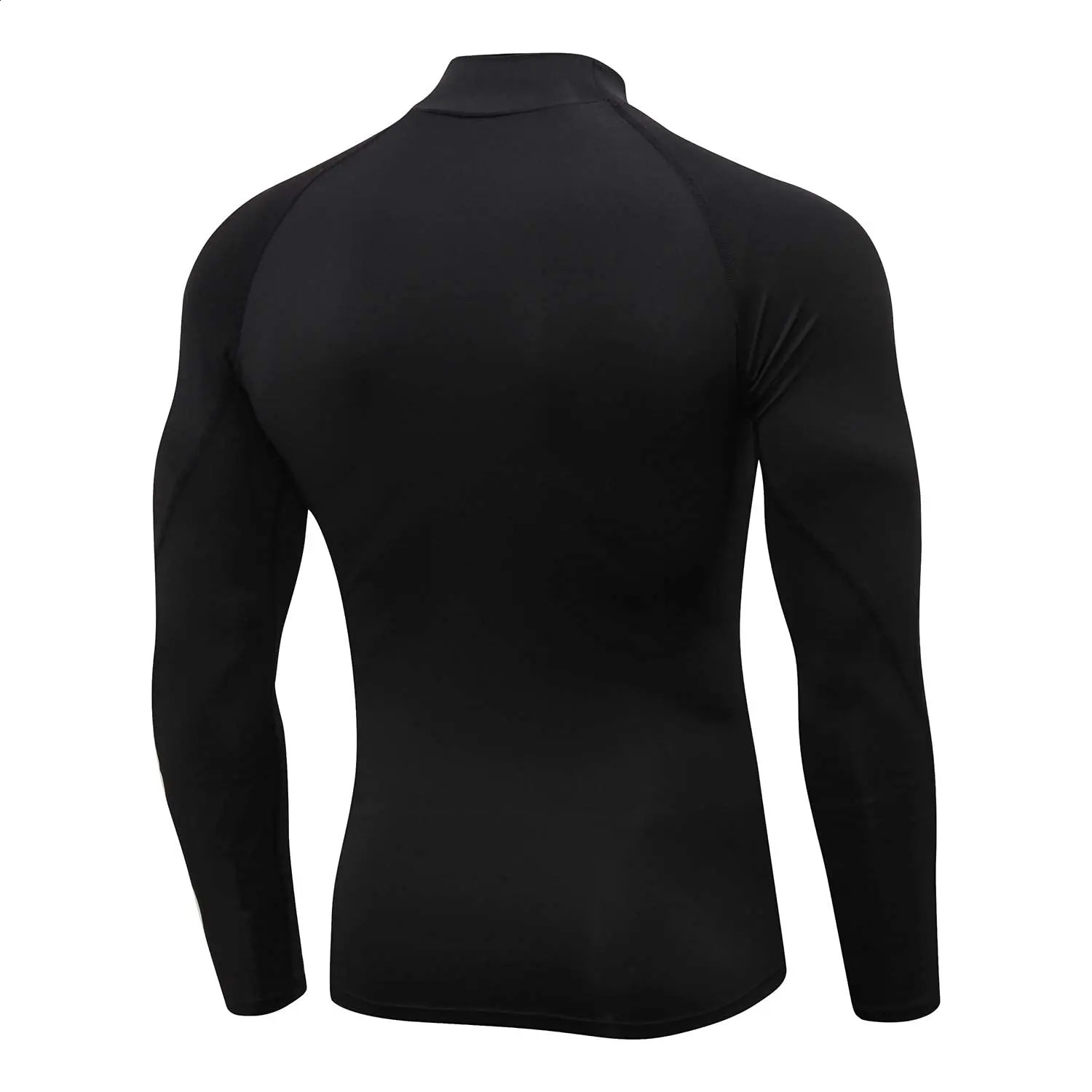 Mens Compression Shirts Long Sleeve Quick Dry Mock Turtleneck Undershirts for Men Moisture Wicking Running Athletic 251023