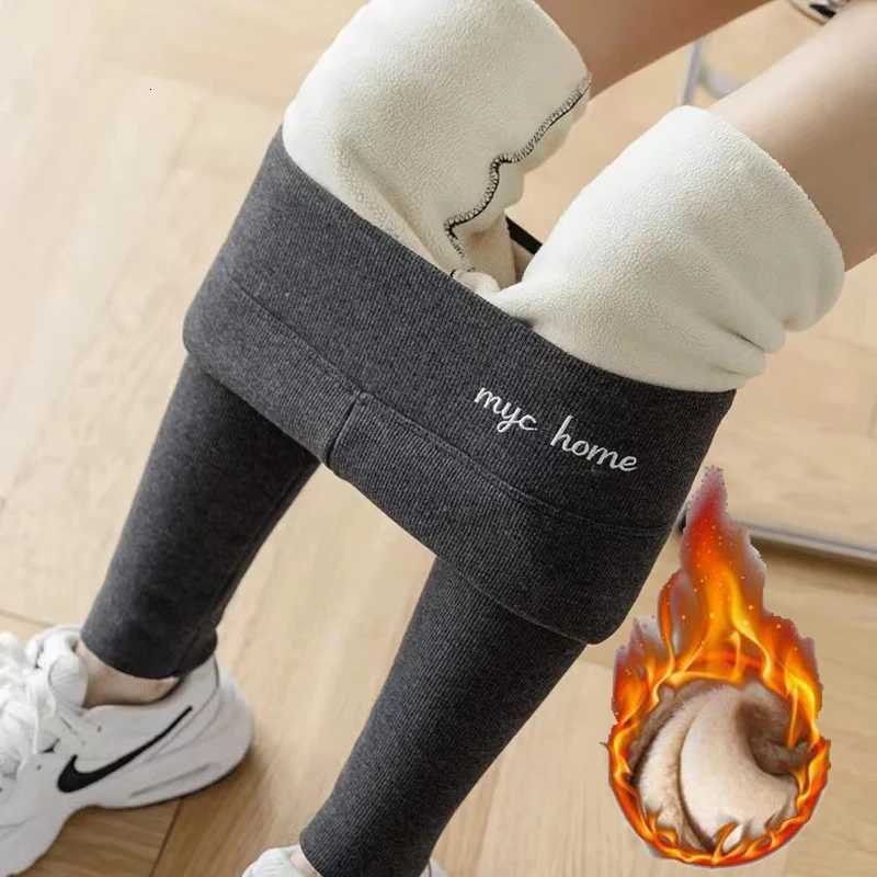 2025 Winter Women Pants Warm Leggings High Waist Leggings Women Solid Comfortable Keep Warm Stretchy LegginT251023