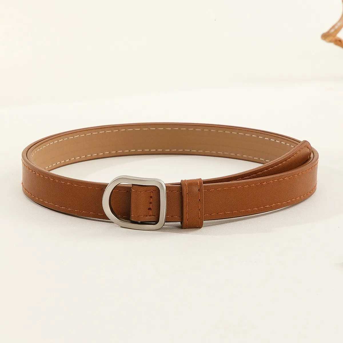 Lazy Belt Casual Simple Perforated WomenS Belt Paired With Jeans MenS Belt Pu Leather BeltXJ251023