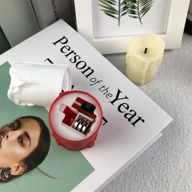 ABS Plastic LED Electronic Candle Lights Battery Operated No-Melt Alternative for Special Occasions & Interior Designing Needs - led lights -Electroni