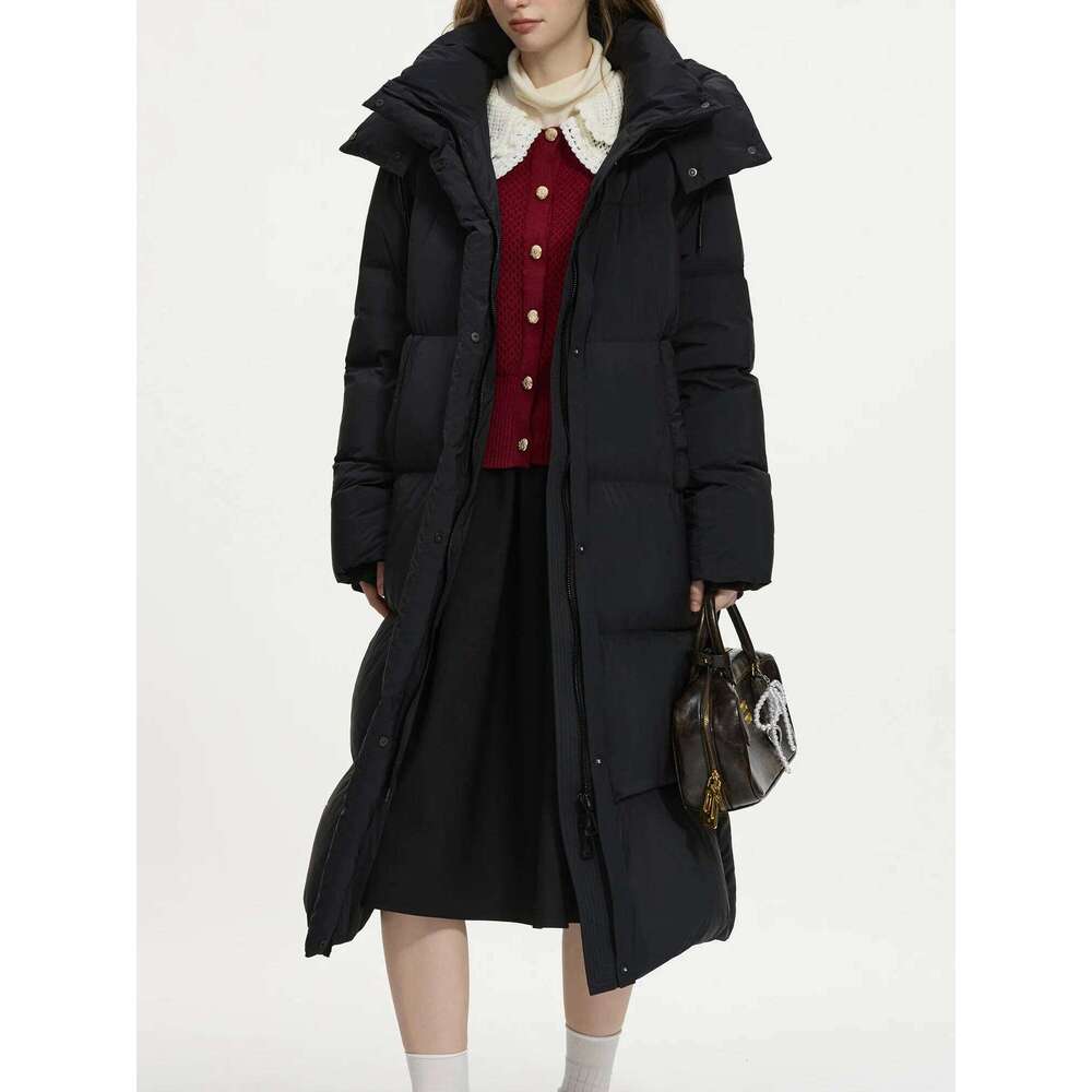 251.2G Filling Amount Long Outdoor Warm Down 3 Colors Jacket For Women Winter 2024 New Versatile Chic Coat Womens Coat
