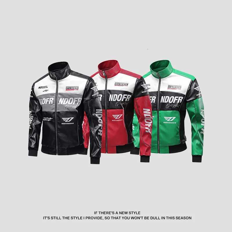Man Outerwear Motorcycle Mens Leather Jacket Autumn Men Windbreak PU Leather Coat Winter New Fashion Zip Up Leather Jacket W251023