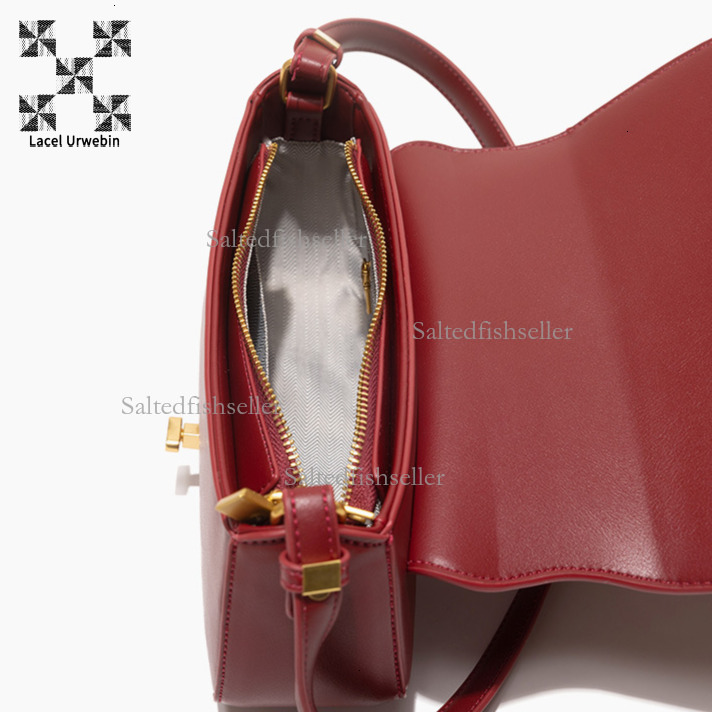 Lacel Urwebin Designer Women's Luxury Mini Handbag New Fashion Versatile Commuter Business Bag High End Metal Buckle Shoulder Cross Small Square 
