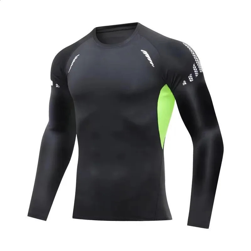 Winter Warm Men Underwear Fleece Thermal Undershirts Long Sleeve Compression Tights Fitness Workout Sports Tracksuit Tops 251023