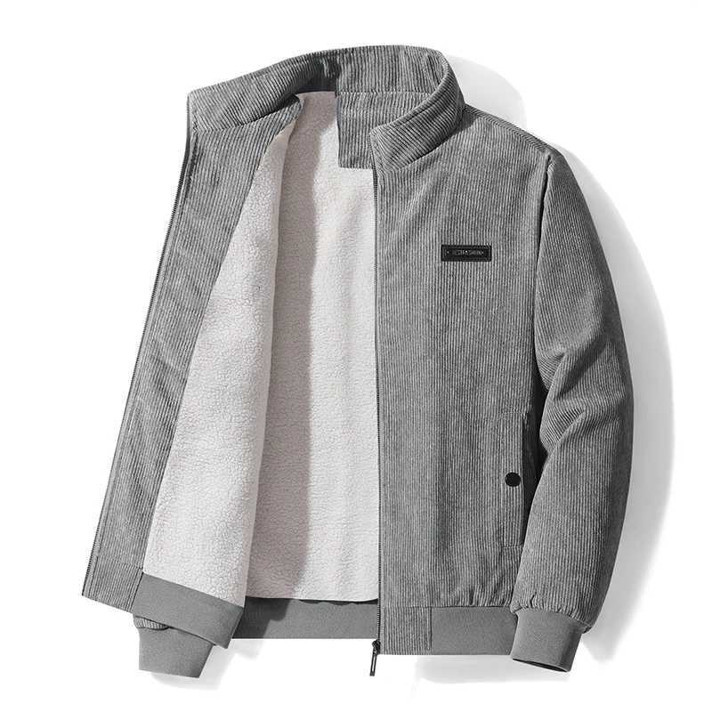Men Winter Thick Warm Fleece Jacket Men Autumn Winter Fashion Windproof Outdoor Coat Men Autumn Outwear Classic Casual Jacket W251023