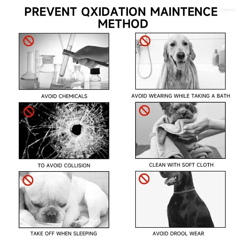 Dog Collars Cat Chain Collar With Diamond Luxury Metal Material 1.25cm Width Perro Rap Hip Hop Cuban Pet Jewelry Supplies